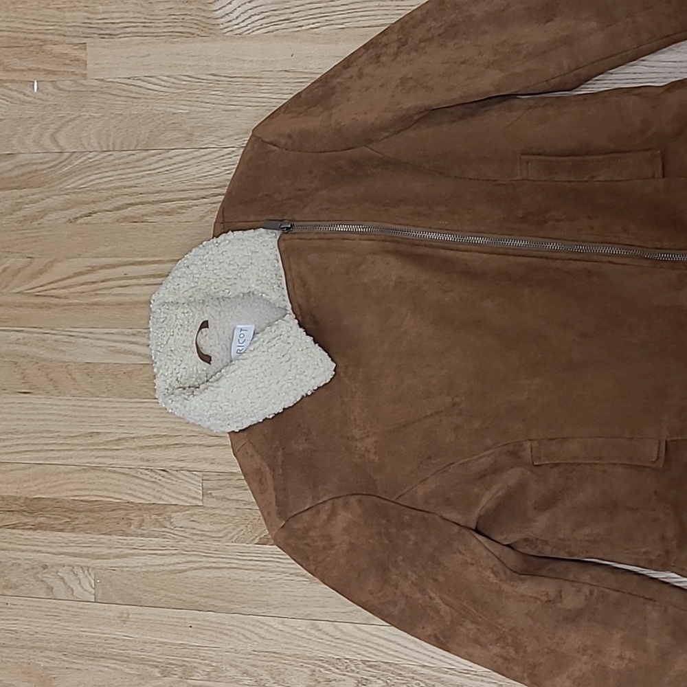 Suede-look jacket - Picture 3 of 9
